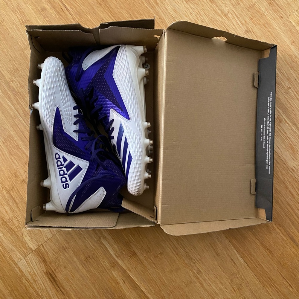 Brand new Adidas cleats. Men’s size 11. Worn once! Brand new condition.